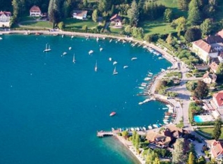  die Bucht von Talloires 